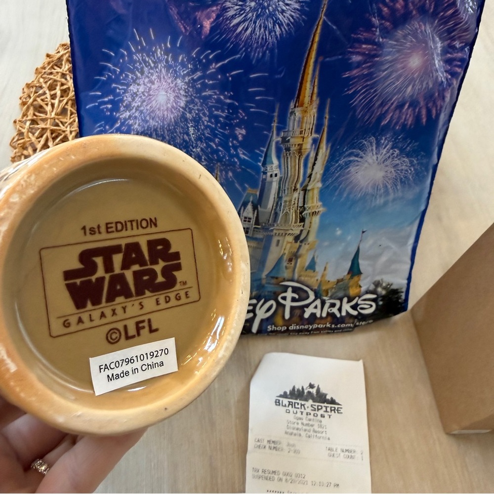 Disney Parks Star Wars Galaxy Edge Oga Cantina Ewok Ewok Tiki Mug - Picture 7 of 10